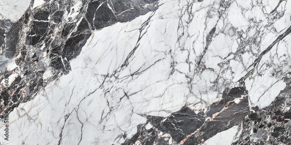Fototapete Stunning white and gray marble stone texture showcasing elegant patterns, ideal for various applications. This beautiful white and gray marble stone texture adds sophistication to any design project.