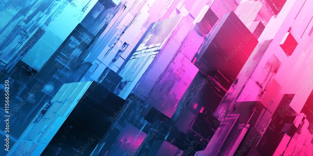Fototapete a creative abstract background showcasing an urban aesthetic, featuring lively gradients and plenty 