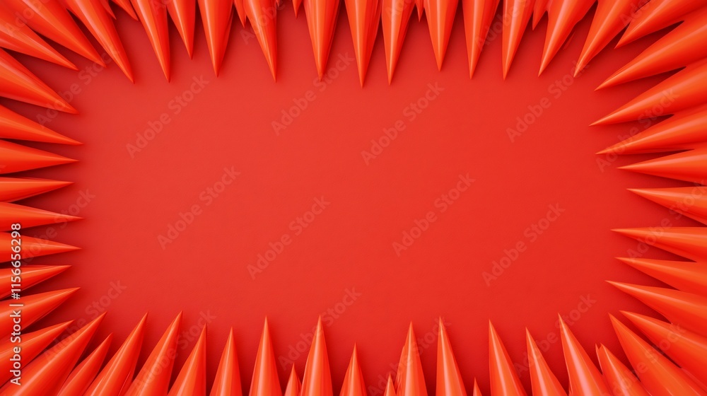 Poster clustered golden taels or ingots arranged in a dynamic composition on a vibrant red background provi