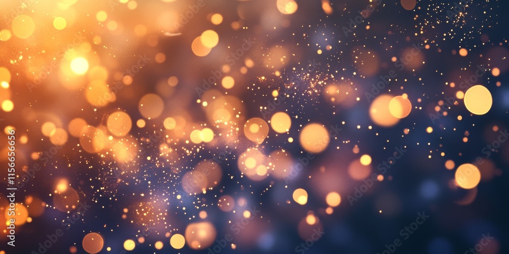 Poster a background filled with beautiful bokeh lights creates a defocused, glittering effect that captivat