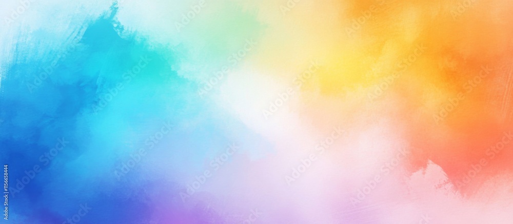 Poster dynamic abstract background with vibrant textures in blue, chalk holder macro