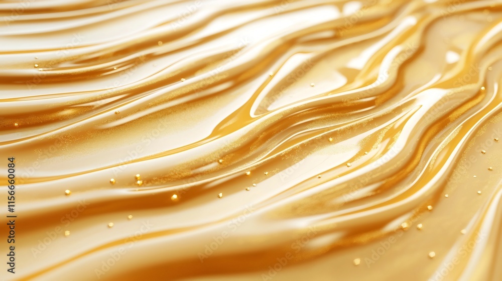 Poster stunning abstract pattern of golden taels or ingots on a vibrant clean backdrop with a reserved text