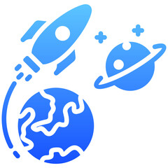 Space Exploration Icon