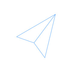 paper plane element