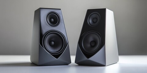 Desktop USB speakers featured in a protective cover. These USB speakers are ideal for enhancing any hi fi, computer, or technology sound experience, making them essential for sound enthusiasts.