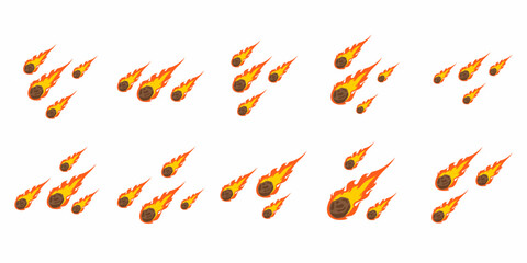 Shooting Meteor element © RizalAbdul