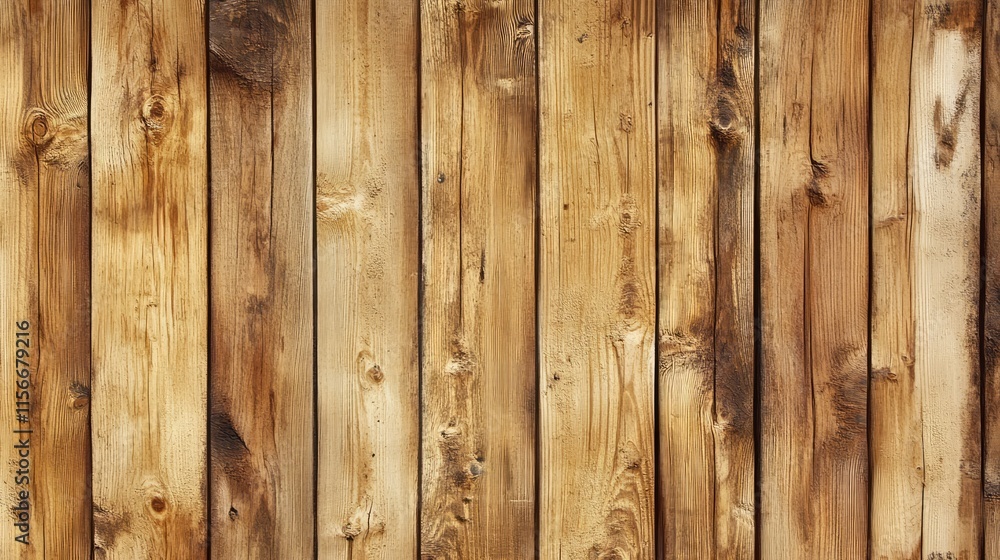 Aufkleber Natural wooden texture with warm tones showcasing unique grain patterns suitable for backgrounds and design elements.