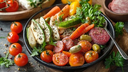 A Plate Full of Mediterranean Bliss.