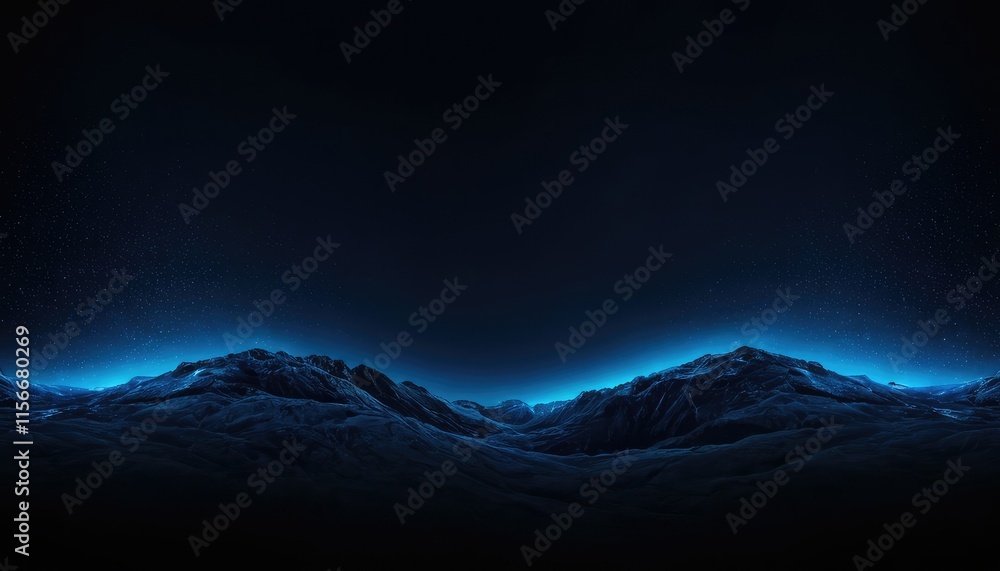 Poster 3d abstract background with flowing particle waves 9