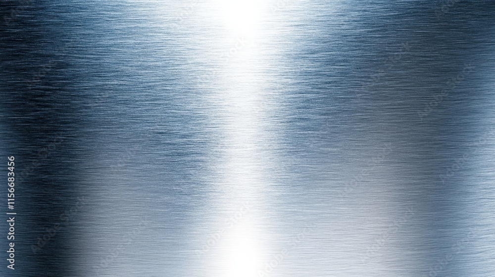 Aufkleber smooth metallic texture with reflective surface.