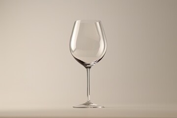 A wine glass with a thin, delicate rim