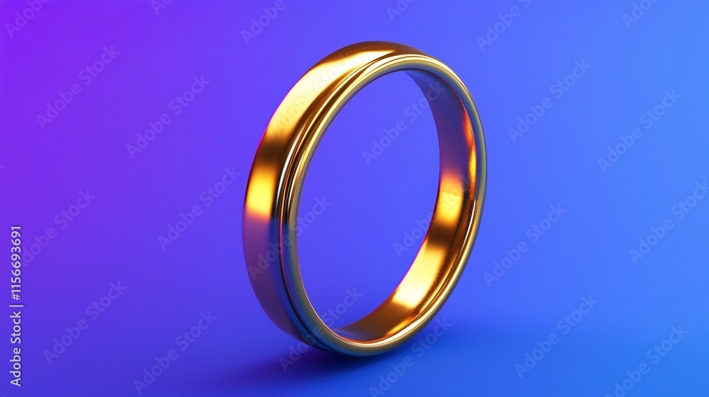 Poster stunning 3d of a single gold tael coin floating effortlessly on an elegant gradient background with 