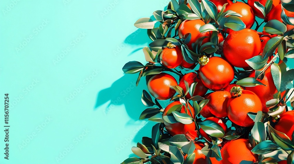 Poster vibrant and colorful chinese new year festive pattern on gradient background with spacious editable 