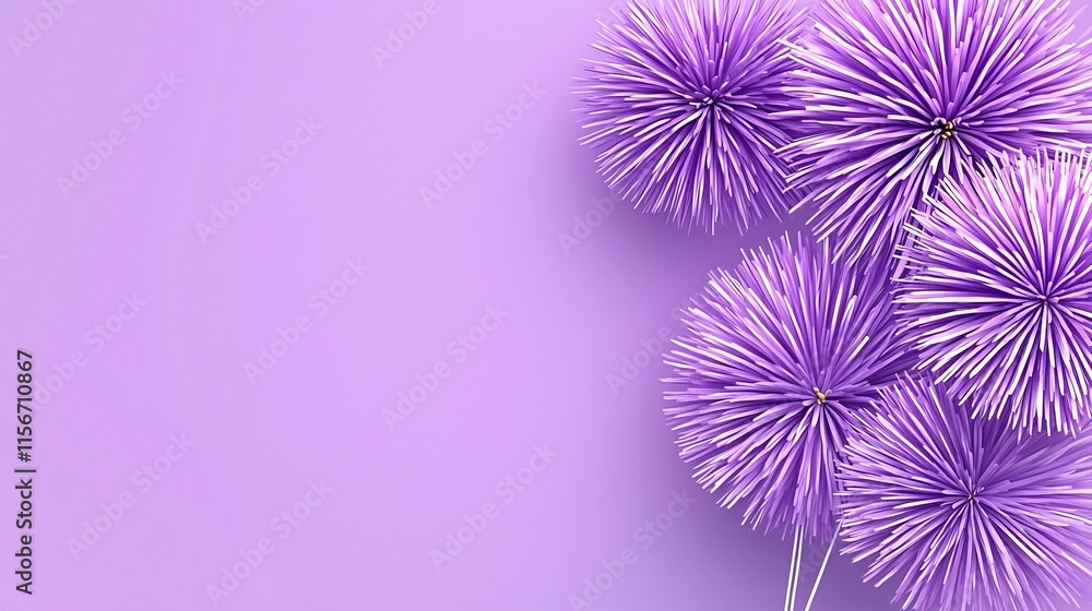 Poster stunning 3d of a dynamic fireworks display bursting across a sleek minimalist background with an amp