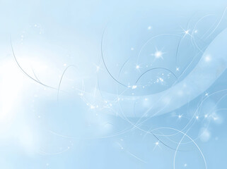 Fond en d&eacute;grad&eacute; de bleu clair et bleu avec des vagues au style pop