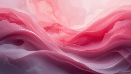 Obraz premium Abstract flowing texture in shades of pink, artistic representation for romantic themes