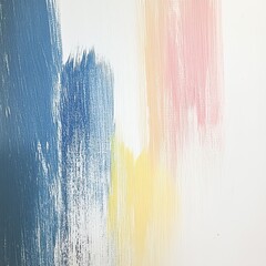 Abstract Pastel Paint Strokes