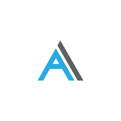 Letter icon ai logo for the company