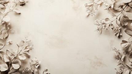 Soft Monochromatic Banner Header Template with copy space