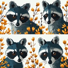 Obraz premium Whimsical creature with a stylish hat, exploring the wild