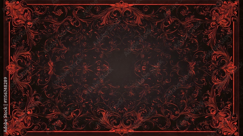 Poster sophisticated chinese new year background design with ornate red and gold geometric patterns suitabl