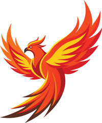 Fototapeta premium Iconic Phoenix Logo for Bold and Resilient Brands