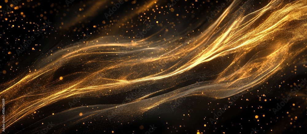 Poster dynamic glowing neurons with fluid motion and speed against a dark background ideal for text overlay