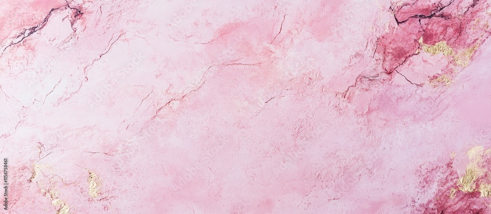 Poster floral pink marble background texture with soft blush hues and empty space for text or design elemen