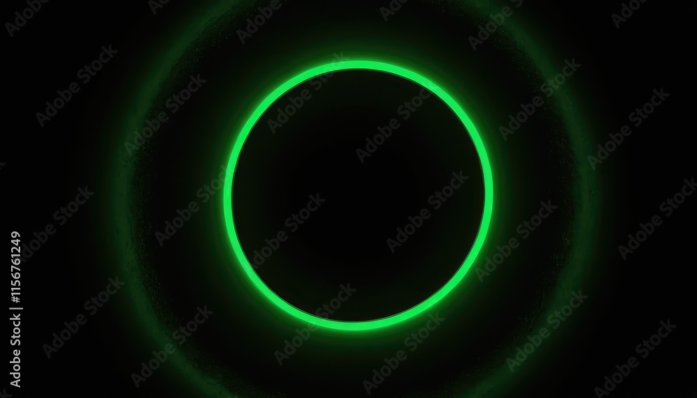 Poster light effect circle shape 10