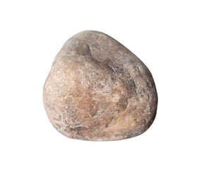 round shaped brownish grey rock