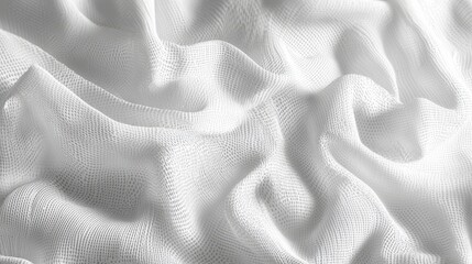 The Elegant White Fabric
