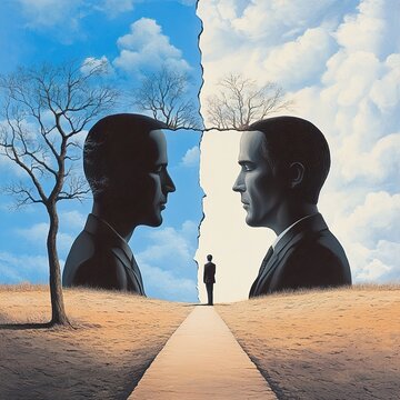 Surreal Mind: A Journey of Dualism and Self-Discovery