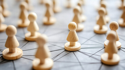 International business or social network concept