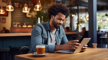 The Man with Digital Devices