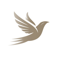 Obraz premium Bird logo icon vector illustration