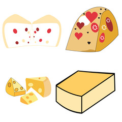 piece of cheese Sweet Slice Celebration and Frosting Frenzy Fiesta