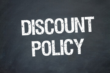 Obraz premium Discount Policy