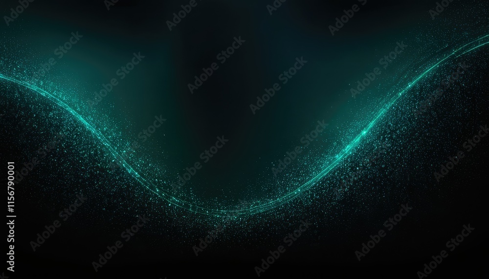 Poster abstract particle dots background 1
