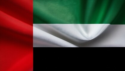 Naklejka premium National flag of United Arab Emirates High resolution