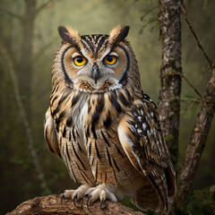 Fototapeta premium great horned owl