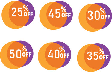 Offer Tag, Discount Tag, Special Offer, Big Sale, Supper Sale Vector Illustration