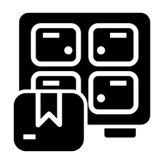 locker Solid icon