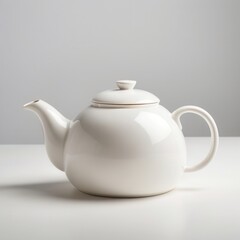 Elegant Ceramic Teapot with Lid