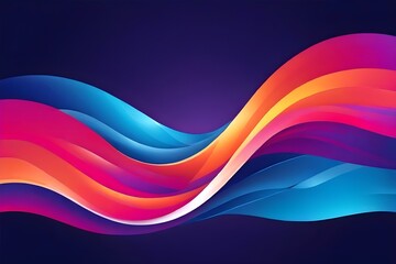 Abstract colorful vector background, color wave design for brochure, website, flyer