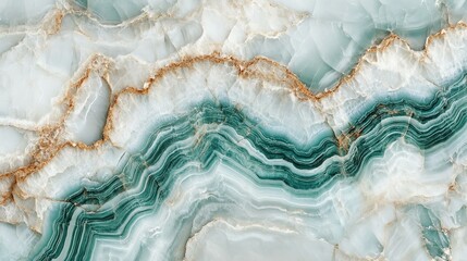 Fototapeta premium White and turquoise marble textured background