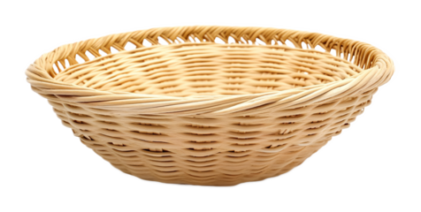 Bread Proving Basket for Perfect Dough - Isolated on White Background