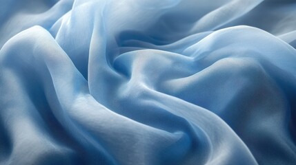 Obraz premium Soft blue fabric