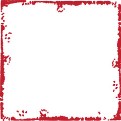 Vector grunge border, grunge border brush, grunge border edge, square grunge border