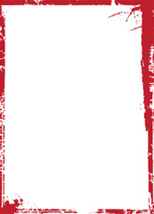 Vector grunge border, grunge border brush, grunge border edge, square grunge border