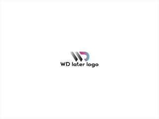 WD logo vector desigen